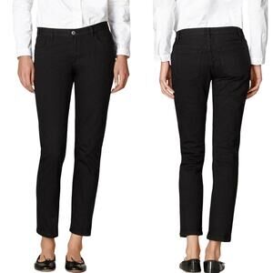 NWT A.P.C. Jean Etroit Court Noir Lave Cropped Skinny Jean Sz 25